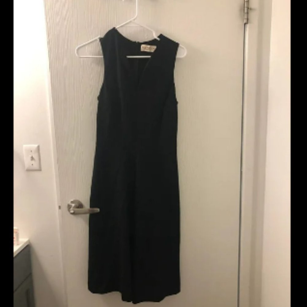 MM Lafleur The Cherie Black Fit Flare Dress